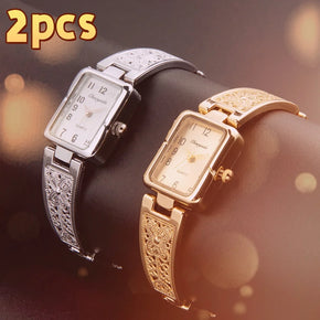 2025 Watches for Woman Top Brand Luxury Ladies Quartz Wristwatch Elegant Gold Women Bracelet Watch Female Clock relogio feminino