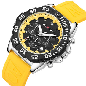 Luxury Men Clock Sport Watch For Men High Quality Waterproof Wrist Watches Chronograph Calendar Luminous Wristwatch reloj hombre